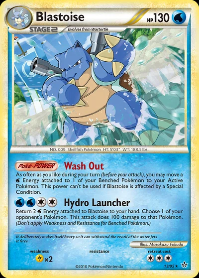Blastoise – HS—Unleashed nr 013/095 (Standard)
