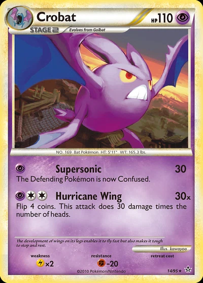 Crobat – HS—Unleashed nr 014/095 (Standard)