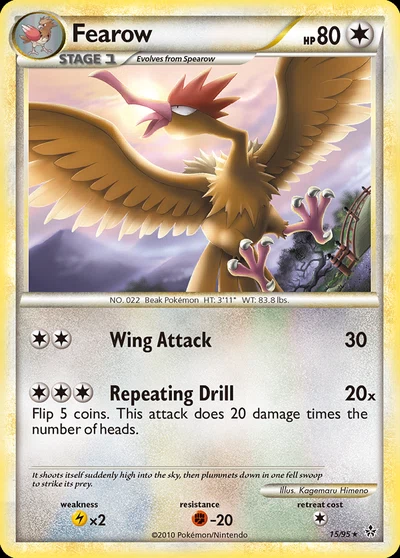 Fearow – HS—Unleashed nr 015/095 (Standard)