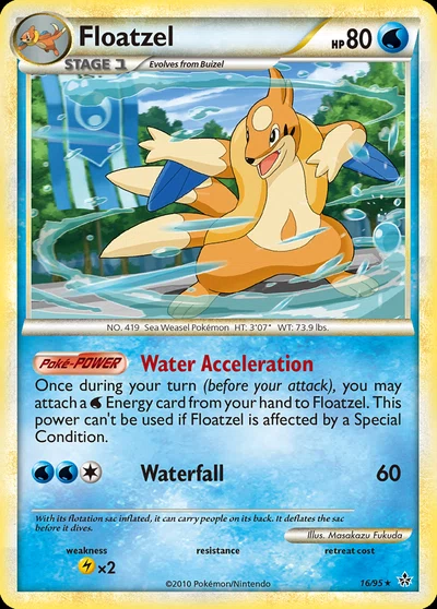 Floatzel – HS—Unleashed nr 016/095 (Standard)