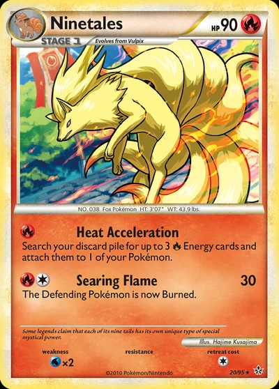Ninetales – HS—Unleashed nr 020/095 (Standard)