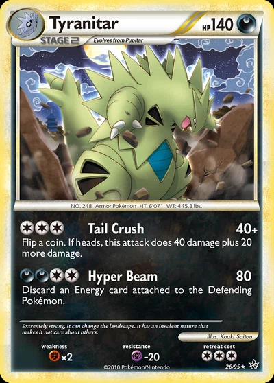 Tyranitar – HS—Unleashed nr 026/095 (Standard)