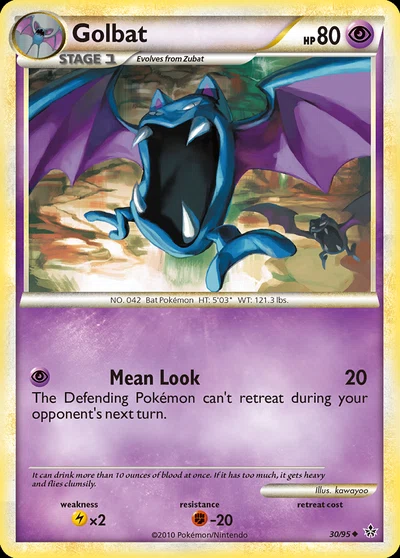 Golbat – HS—Unleashed nr 030/095 (Standard)