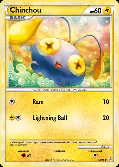 Chinchou – HS—Unleashed nr 048/095 (Standard)