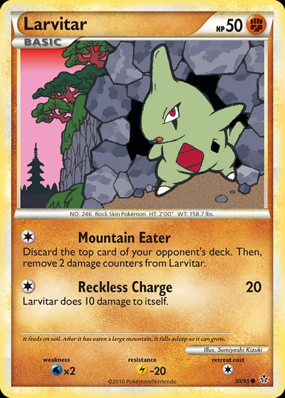 Larvitar – HS—Unleashed nr 050/095 (Standard)