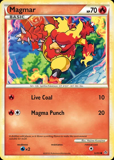Magmar – HS—Unleashed nr 052/095 (Standard)
