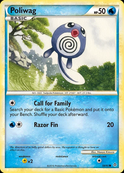 Poliwag – HS—Unleashed nr 058/095 (Standard)