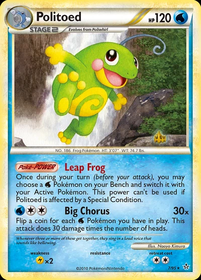 Politoed – HS—Unleashed nr 007/095 (Standard)