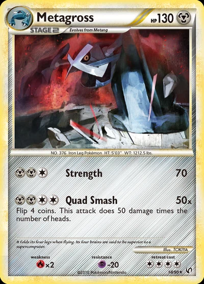 Metagross – HS—Undaunted nr 018/090 (Standard)