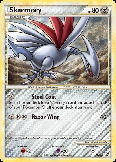 Skarmory – HS—Undaunted nr 021/090 (Standard)