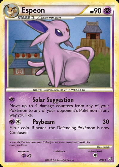 Espeon – HS—Undaunted nr 002/090 (Standard)