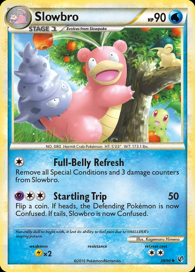 Slowbro – HS—Undaunted nr 038/090 (Standard)