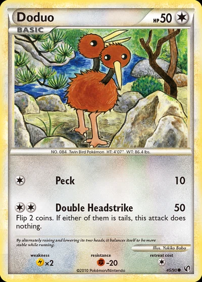 Doduo – HS—Undaunted nr 045/090 (Standard)