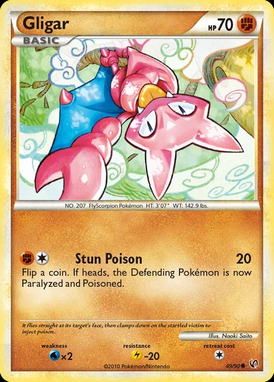 Gligar – HS—Undaunted nr 049/090 (Standard)