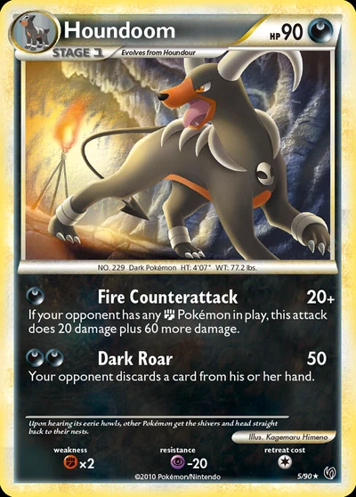 Houndoom – HS—Undaunted nr 005/090 (Standard)