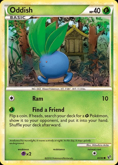 Oddish – HS—Undaunted nr 060/090 (Standard)