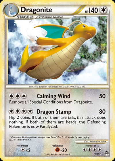 Dragonite – HS—Triumphant nr 018/102 (Standard)