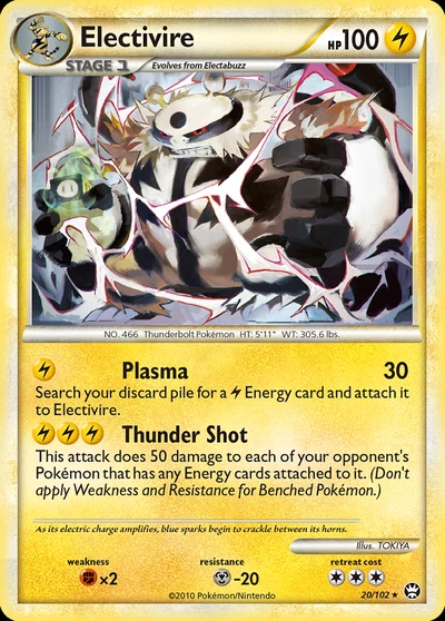 Electivire – HS—Triumphant nr 020/102 (Standard)