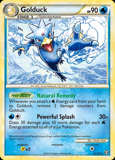 Golduck – HS—Triumphant nr 022/102 (Standard)
