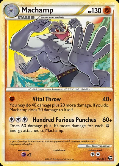 Machamp – HS—Triumphant nr 026/102 (Standard)