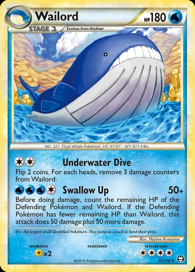 Wailord – HS—Triumphant nr 031/102 (Standard)