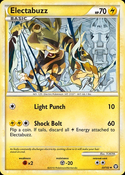 Electabuzz – HS—Triumphant nr 033/102 (Standard)