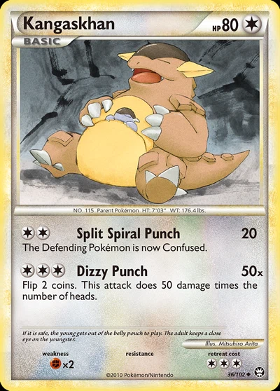 Kangaskhan – HS—Triumphant nr 036/102 (Standard)