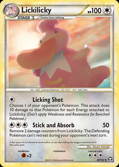 Lickilicky – HS—Triumphant nr 038/102 (Standard)