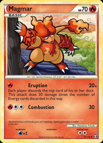 Magmar – HS—Triumphant nr 042/102 (Standard)