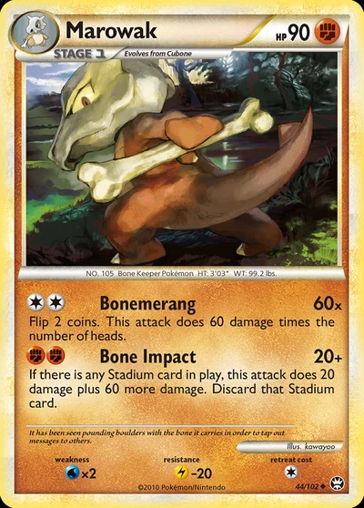 Marowak – HS—Triumphant nr 044/102 (Standard)