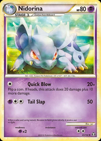 Nidorina – HS—Triumphant nr 045/102 (Standard)