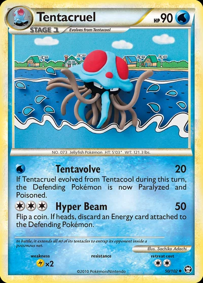 Tentacruel – HS—Triumphant nr 050/102 (Standard)