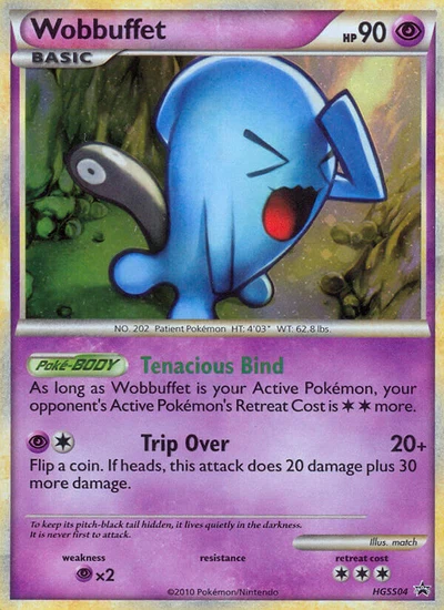 Wobbuffet – HGSS Black Star Promos nr HGSS04 (Standard)