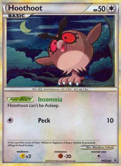 Hoothoot – HGSS Black Star Promos nr HGSS05 (Standard)