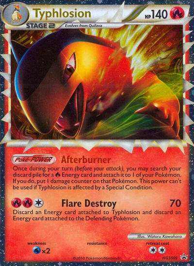 Typhlosion – HGSS Black Star Promos nr HGSS09 (Standard)