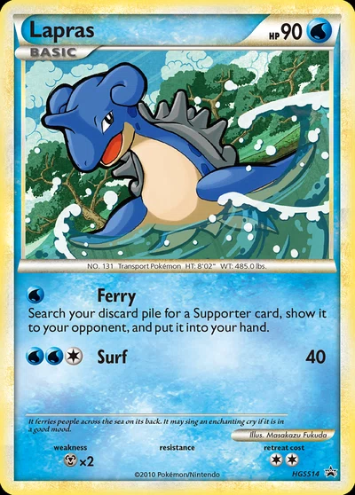 Lapras – HGSS Black Star Promos nr HGSS14 (Standard)