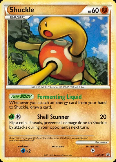 Shuckle – HGSS Black Star Promos nr HGSS15 (Standard)