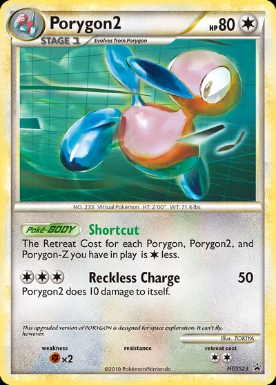 Porygon2 – HGSS Black Star Promos nr HGSS23 (Standard)