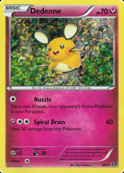 Dedenne – McDonald's Collection 2016 nr 010/012 (Standard)