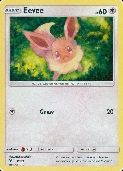 Eevee – McDonald's Collection 2019 nr 012/012 (Standard)