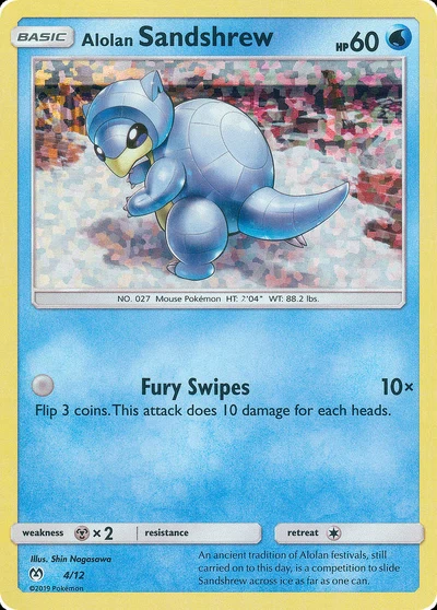 Alolan Sandshrew – McDonald's Collection 2019 nr 004/012 (Standard)