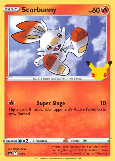 Scorbunny – McDonald's Collection 2021 nr 016/025 (Standard)