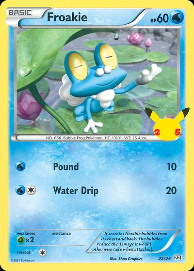 Froakie – McDonald's Collection 2021 nr 022/025 (Standard)