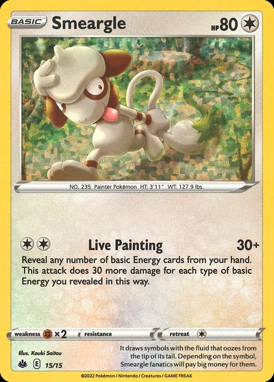 Smeargle – McDonald's Collection 2022 nr 015/015 (Standard)