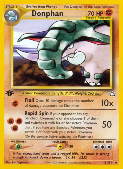 Donphan – Neo Genesis nr 021/111 (Standard)