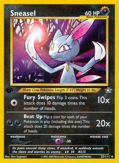Sneasel – Neo Genesis nr 025/111 (Standard)