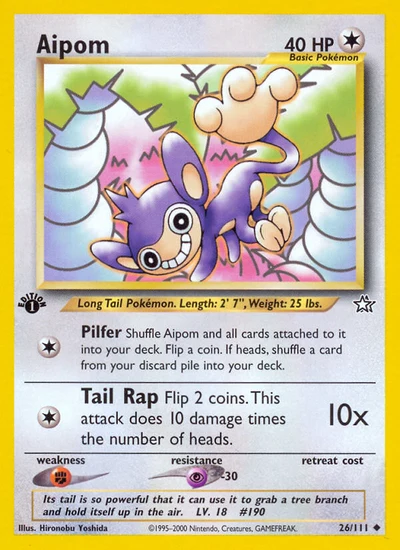 Aipom – Neo Genesis nr 026/111 (Standard)
