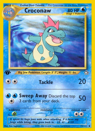 Croconaw – Neo Genesis nr 032/111 (Standard)