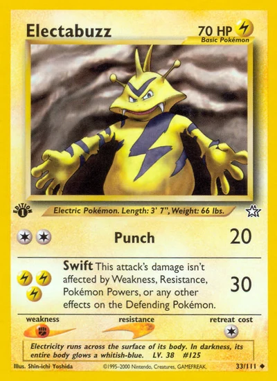 Electabuzz – Neo Genesis nr 033/111 (Standard)