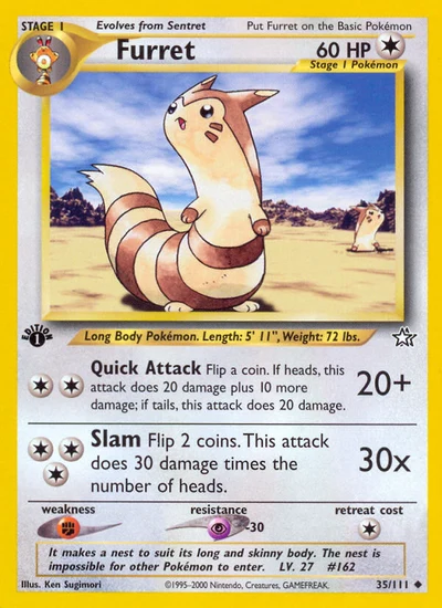 Furret – Neo Genesis nr 035/111 (Standard)